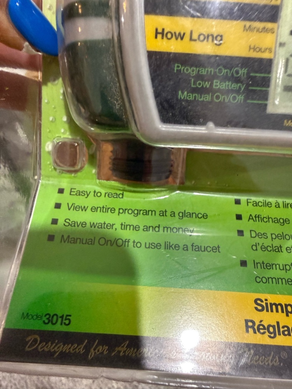 Melnor Model 3015 Electronic AquaTimer 6 Cycles - Simple Set-Up - Picture 11 of 12